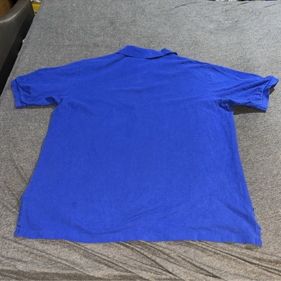 POLO ROYAL BLUE COLLARED ORANGE PONY - Picture 4 of 5